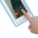 Etui wodoszczelne na telefon PVC ze smyczą Outdoor - niebieskie