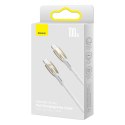 Kabel przewód do szybkiego ładowania Glimmer Series USB-C 480Mb/s PD 100W 2m biały