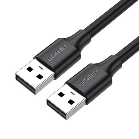 Elastyczny giętki kabel przewód USB 2.0 480Mb/s 25cm czarny