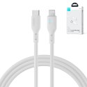 Kabel do iPhone ze wskaźnikiem LED USB-C - Lightning 20W 2m biały