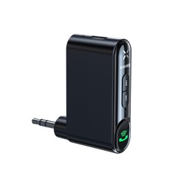 Transmiter samochodowy Bluetooth AUX mini jack 3.5 mm Overseas Edition czarny