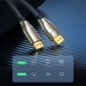 Kabel przewód DisplayPort wytrzymały elastyczny DP112 DP1.4 8K 3m czarny