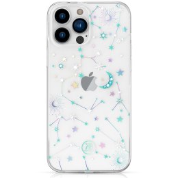 Etui ochronne na iPhone 13 Pro Max z Kryształami Swarovskiego Lucky Series Zodiac przezroczysty