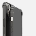 Etui ochronne pokrowiec do iPhone 14 Plus z żelową ramką Fusion Matte szary