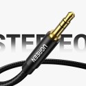 Kabel audio AUX wtyczka prosta minijack 3.5 mm 5m niebieski