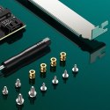 Karta rozszerzeń adapter dysku do komputera M.2 NVMe SATA PCIe 3.0 x4 32Gbps