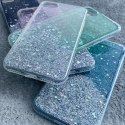 Błyszczące etui pokrowiec z brokatem Samsung Galaxy A42 5G Star Glitter różowy