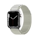 Pasek ze stalową sprzączką Alpine do Apple Watch 38 / 40 / 41 mm srebrny