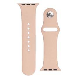 Silikonowy pasek do zegarka Apple Watch Ultra 2-9/SE 42/44/45/49mm Silicone Strap APS piaskowy