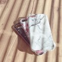 Marble żelowe etui pokrowiec marmur iPhone 13 Pro biały