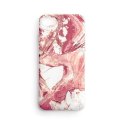 Marble żelowe etui pokrowiec marmur Xiaomi Mi 10 Lite różowy