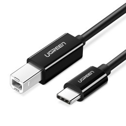 Kabel przewód do drukarki skaneru faxu USB-C - USB-B 1m czarny