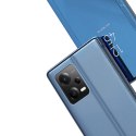 Błyszczące etui z klapką do Xiaomi Redmi Note 12 5G / Poco X5 Pro 5G Clear View Case czarny