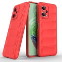 Etui elastyczny pokrowiec do Xiaomi Redmi Note 12 5G / Poco X5 5G Magic Shield Case czerwony