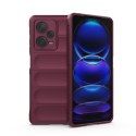 Etui elastyczny pokrowiec do Xiaomi Redmi Note 12 Pro+ Magic Shield Case burgund