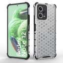 Etui pancerny hybrydowy pokrowiec do Xiaomi Redmi Note 12 5G / Poco X5 5G Honeycomb niebieski