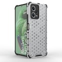 Etui pancerny hybrydowy pokrowiec do Xiaomi Redmi Note 12 5G / Poco X5 5G Honeycomb niebieski