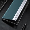 Etui pokrowiec z klapką i podstawką do Xiaomi Redmi 11A / Poco C55 / Redmi 12C Sleep Case Pro czarny