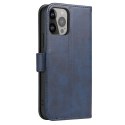 Pokrowiec etui z klapką i portfelem do Xiaomi Redmi Note 12 5G / Poco X5 5G Magnet Case niebieskie