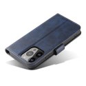 Pokrowiec etui z klapką i portfelem do Xiaomi Redmi Note 12 5G / Poco X5 5G Magnet Case niebieskie