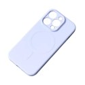 Silikonowe etui z MagSafe do iPhone 15 Silicone Case niebieskie