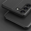 Etui pokrowiec do Samsung S24 z klapką i podstawką Eco Leather View Case czarne