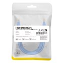 Kabel przewód sieciowy Ethernet Cat 6 RJ-45 1000Mb/s skrętka 3m niebieski