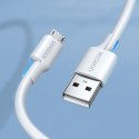 Kabel przewód PVC USB0-A - microUSB 480 Mb/s 1m biały