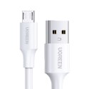 Kabel przewód PVC USB0-A - microUSB 480 Mb/s 2m biały