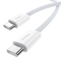 Kabel przewód USB-C 30W PD 480Mb/s Superior Series ll 2m biały