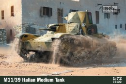 Model plastikowy M11/39 Italian Medium Tank 1/72