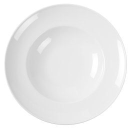 Talerz do makaronu spaghetti OPTIMA biała porcelana śr. 260mm - Hendi 770948