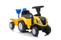 Jeździk Traktor New Holland 658T Żółty