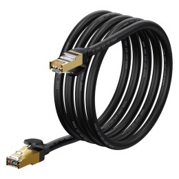 Speed Seven szybki kabel sieciowy RJ45 Cat 7 10Gbps 2m czarny