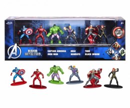 Figurki metalowe Avengers 6-pak 4 cm