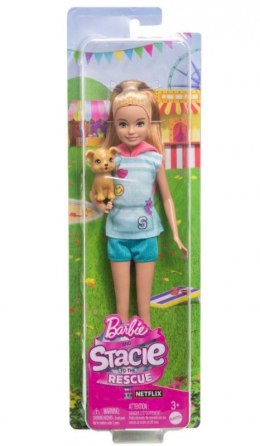 Lalka filmowa Barbie Stacie z pieskiem