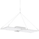 Lampa do uprawy wzrostu roślin pełne spektrum 60 x 24 cm 468 LED 220 W srebrna