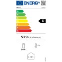 Lodówka chłodziarka barowa sklepowa na napoje 2-drzwiowa 4 półki 215 W 180 l - Hendi 235829