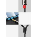 Kabel przewód audio 3.5 mm mini jack - 2RCA 1.5m czarny