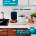 Stacja śniadaniowa 2 w 1 - Grill i Garnek do gotowania