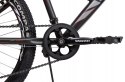 ROWER GÓRSKI MTB 24" DLA CHŁOPCA DZIEWCZYNKI SHIMANO 135-155 CM CZARNY