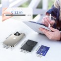 Powerbank indukcyjny 2000mAh super cienki 5W MagSafe Qi - czarny