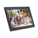 Ramka cyfrowa 15.6'' 8GB microSD WiFi głośnik MP4 AVI Frameo PFF-1514B - czarna