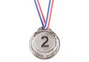 Srebrny Medal Drugie Miejsce Nagroda Trofeum Cynkowy 6,5cm