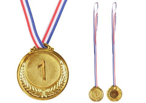 Złoty Medal Pierwsze Miejsce Nagroda Trofeum Cynkowy 6,5cm