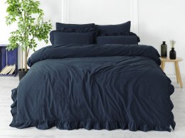 Pościel bawełniana DRESS BLUE/160x200(P) STONEWASHED