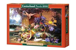 Puzzle 2000 elementów Elegancka martwa natura z kwiatami, Eugene Bidau