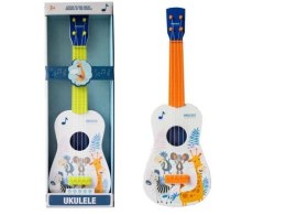 Gitara ukulele pomarańczowa