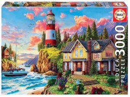 Puzzle 3000 elementów Latarnia morska nad Oceanem