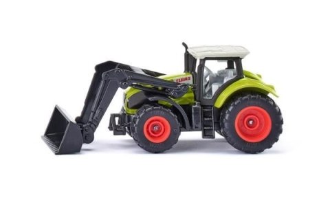 Traktor Claas Axion z przednią ładowarką